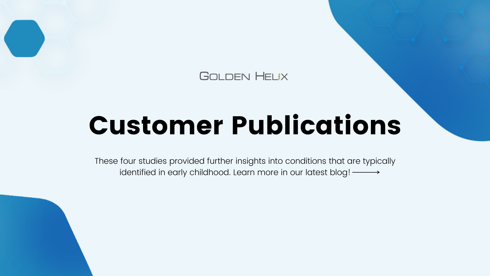 Customer Publications in July 2021