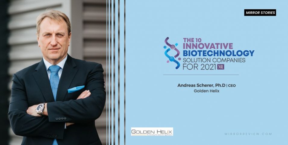 Golden Helix Top 10 Innovative Biotechnology Solution Companies for 2021