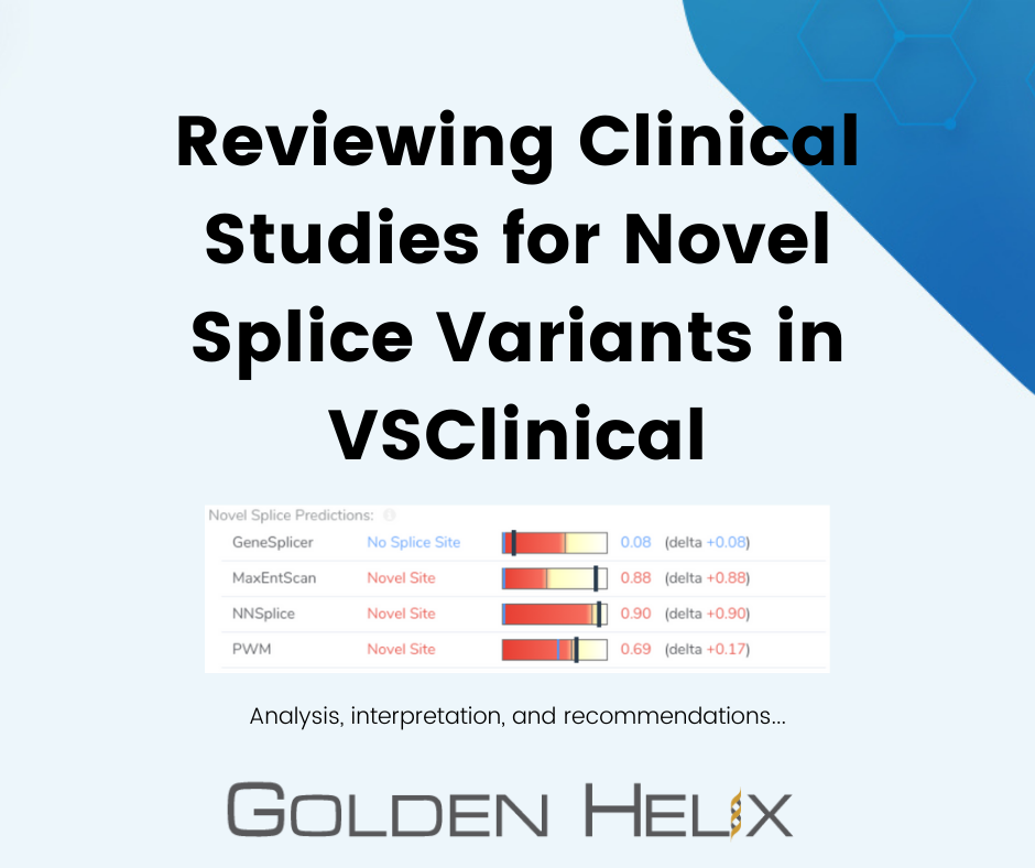 VSClinical Novel Splice Site Blog