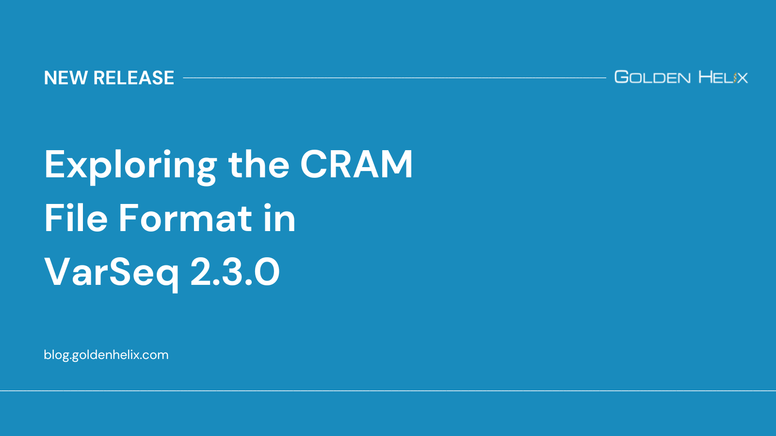 Exploring the CRAM File Format in VarSeq 2.3.0